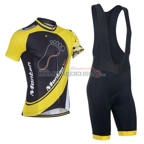 Abbigliamento Ciclismo Monton 2014 giallo e nero