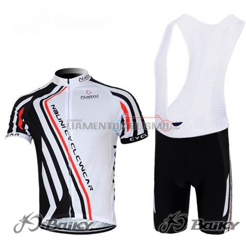 Abbigliamento Ciclismo Nalini 2012 bianco nero