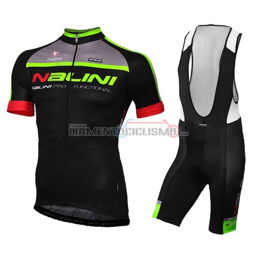 Abbigliamento Ciclismo Nalini 2015 nero e verde