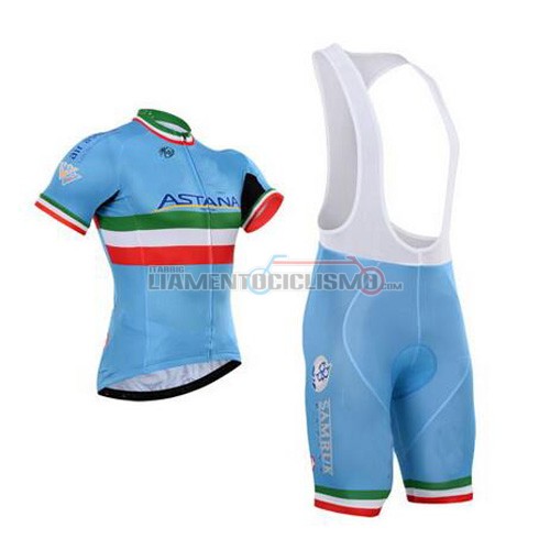 Abbigliamento Ciclismo Italia 2016 blu e verde