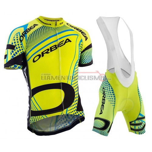 Abbigliamento Ciclismo Orbea 2015 nero e giallo