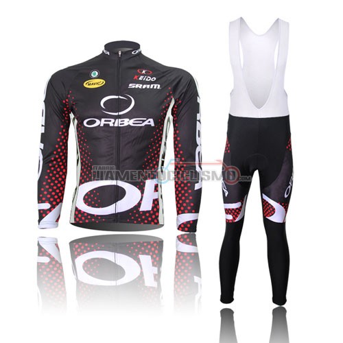 Abbigliamento Ciclismo Orbea ML 2013 nero e rosso