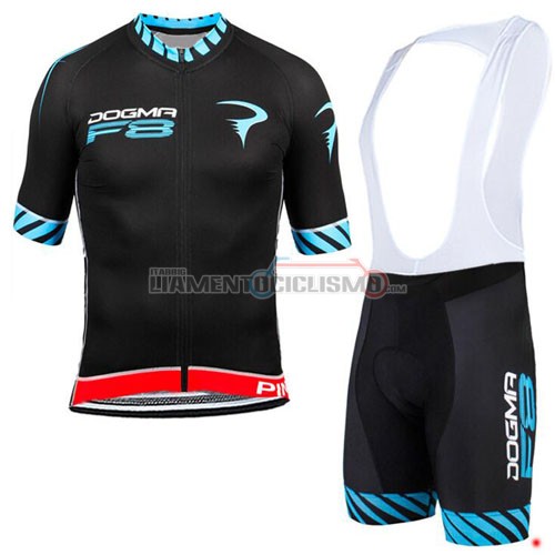 Abbigliamento Ciclismo Pinarello 2015 nero e blu