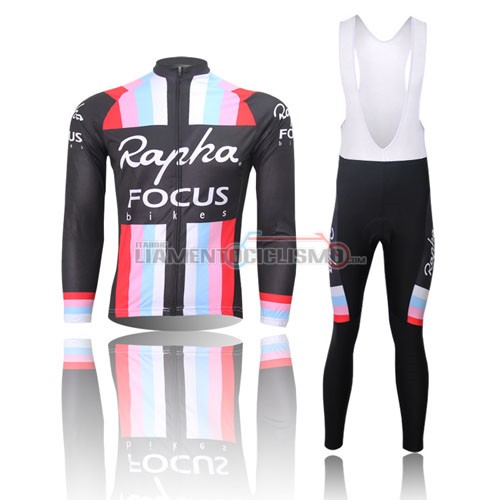 Abbigliamento Ciclismo Rapha ML 2013 nero e rosso