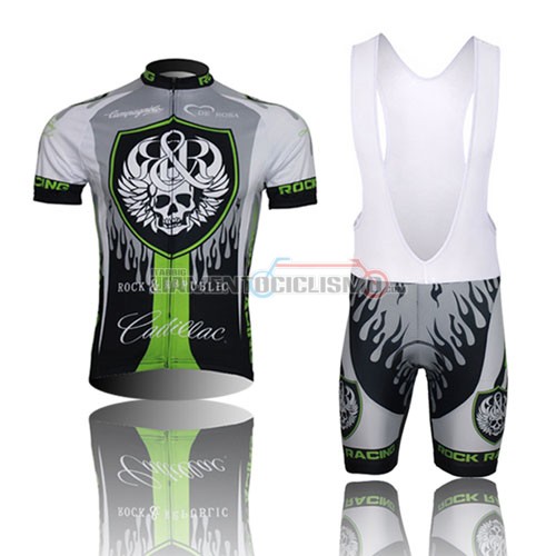 Abbigliamento Ciclismo Rock Racing 2013 nero e verde