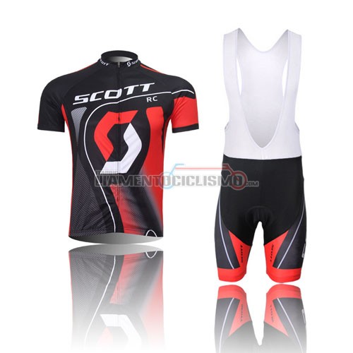 Abbigliamento Ciclismo Scott 2012 nero e rosso