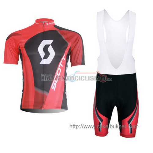 Abbigliamento Ciclismo Scott 2013 nero e rosso