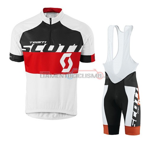 Abbigliamento Ciclismo Scott 2016 bianco rosso