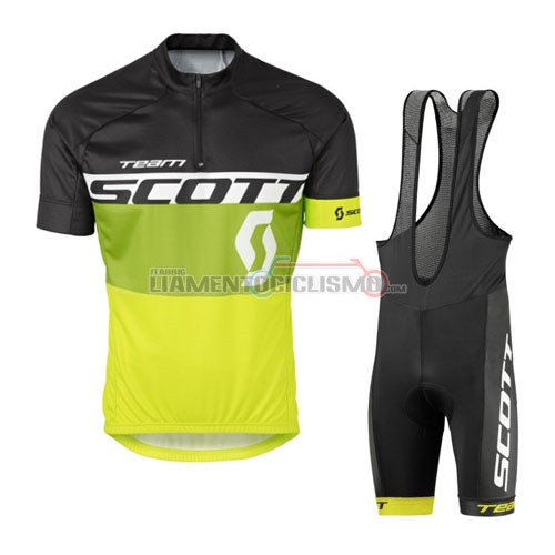 Abbigliamento Ciclismo Scott 2016 giallo e nero