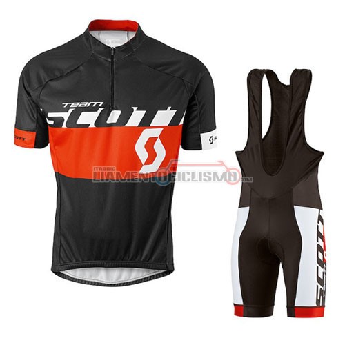 Abbigliamento Ciclismo Scott 2016 nero e rosso