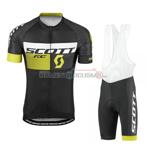 Abbigliamento Ciclismo Scott 2016 nero giallo