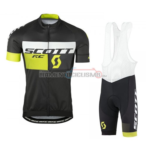 Abbigliamento Ciclismo Scott 2016 verde e nero