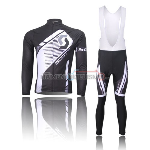 Abbigliamento Ciclismo Scott ML 2013 nero e bianco