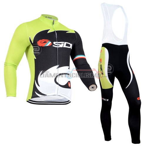Abbigliamento Ciclismo Sidi ML 2014 nero e verde