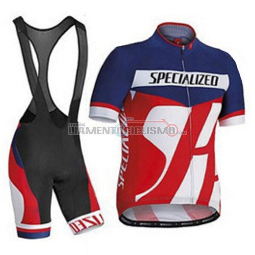 Abbigliamento Ciclismo Specialized 2016 blu e rosso