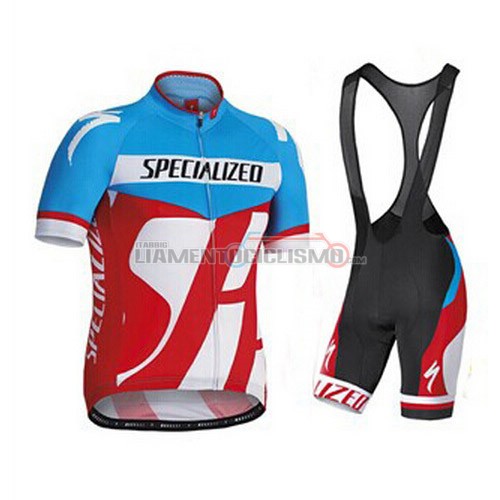 Abbigliamento Ciclismo Specialized 2016 rosso e celeste
