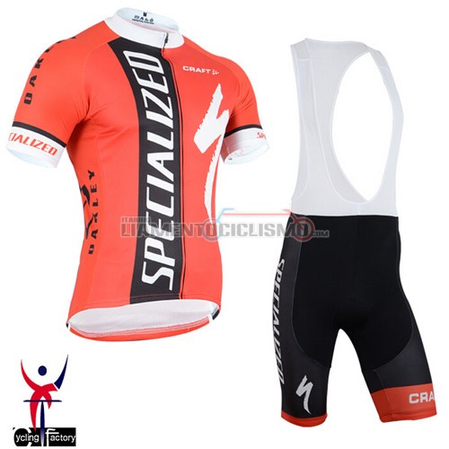 Abbigliamento Ciclismo Specialized 2015 arancione e nero