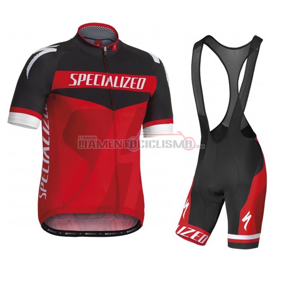 Abbigliamento Ciclismo Specialized 2016 nero e rosso