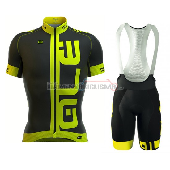 Abbigliamento Ciclismo ALE 2016 giallo e nero