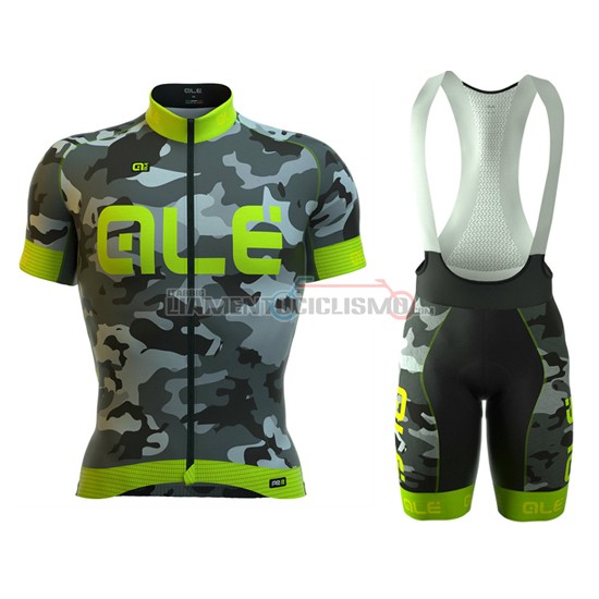 Abbigliamento Ciclismo ALE 2016 verde e grigio