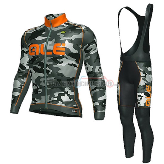 Abbigliamento Ciclismo ALE ML 2016 arancione e nero