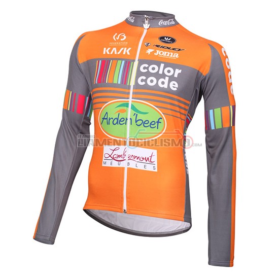 Abbigliamento Ciclismo Color Code 2015 arancione