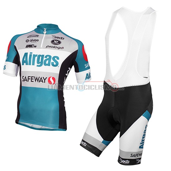 Abbigliamento Ciclismo D3 Devo Airgas 2015 blu e nero