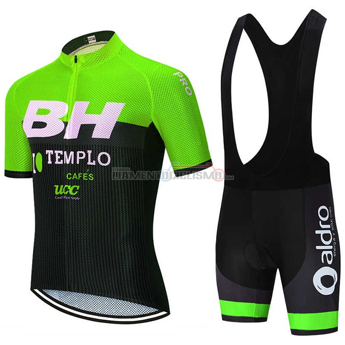 Abbigliamento Ciclismo BH Templo Manica Corta 2020 Verde Bianco Nero
