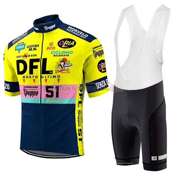 Abbigliamento Ciclismo DFL 2017 giallo