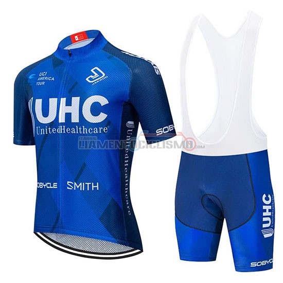 Abbigliamento Ciclismo UHC Manica Corta 2020 Spento Blu
