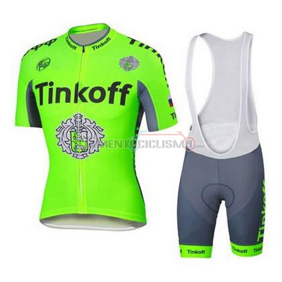 Abbigliamento Ciclismo Tinkoff 2016 verde