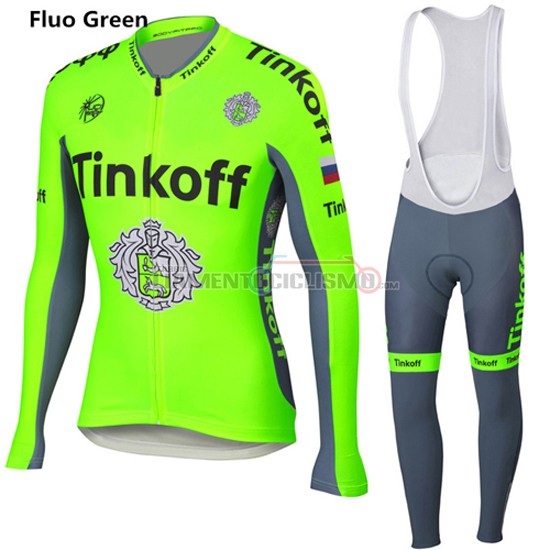 Abbigliamento Ciclismo Thinkoff ML 2016 verde e grigio