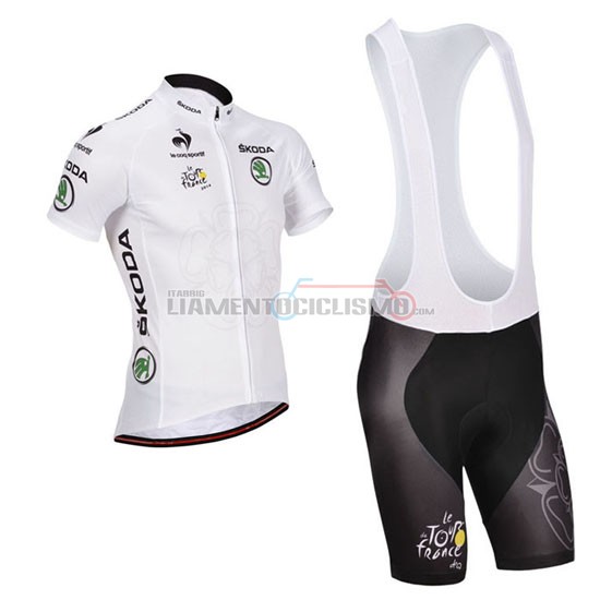 Abbigliamento Ciclismo Tour de France 2014 bianco