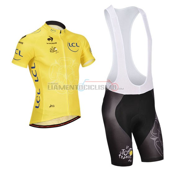 Abbigliamento Ciclismo Tour de France 2014 giallo