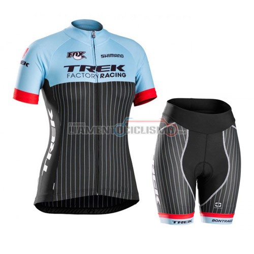 Abbigliamento Ciclismo Trek 2016 blu e nero