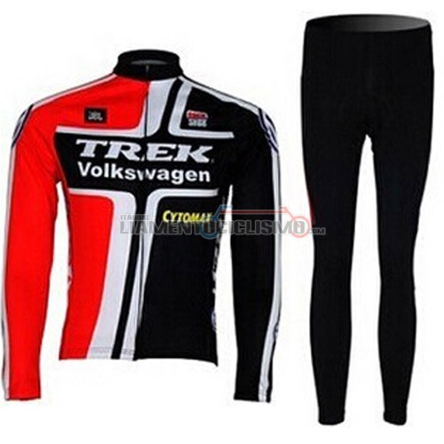 Abbigliamento Ciclismo Trek ML 2010 nero e rosso