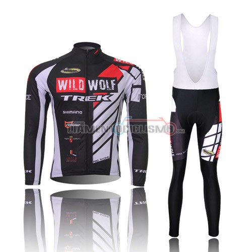 Abbigliamento Ciclismo Trek ML 2013 nero e bianco