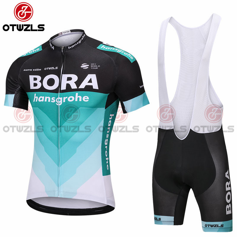 2018 Abbigliamento Bora Manica Cortas verde e nero