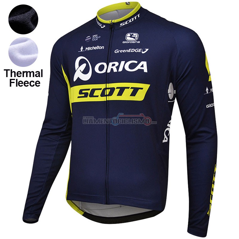 Abbigliamento Ciclismo Orica Scott ML 2017 Blu