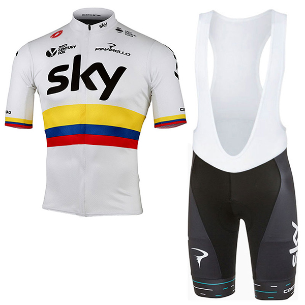 Abbigliamento Ciclismo Sky Campione Ecuador 2017