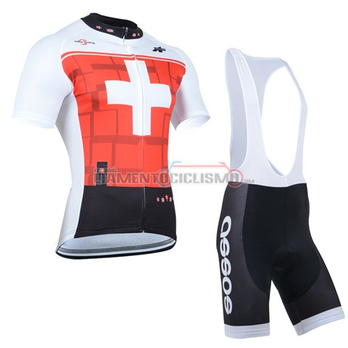 Abbigliamento Ciclismo Assos 2014 arancione e bianco