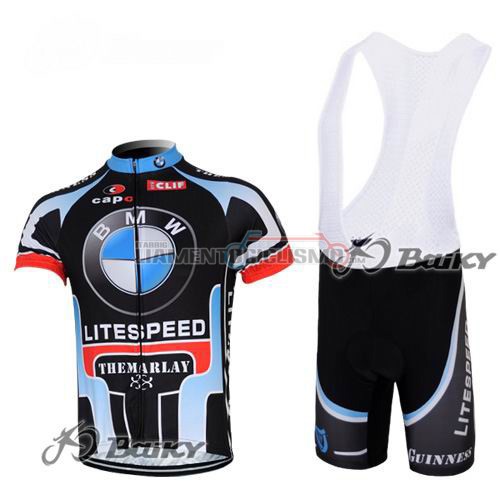 Abbigliamento Ciclismo BMW 2012 blu e nero