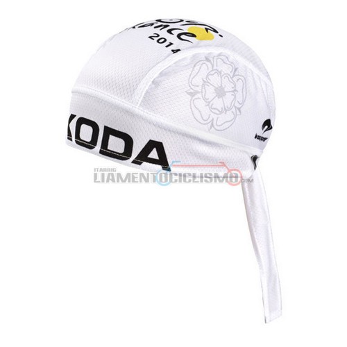 2014 Tour De France Bandana Ciclismo bianco