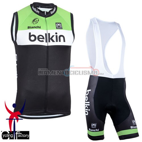 Gilet Antivento Belkin 2014 verde e nero