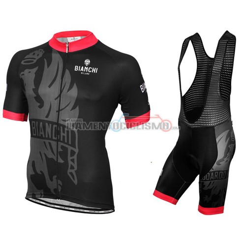 Abbigliamento Ciclismo Bianchi 2016 rosso e nero