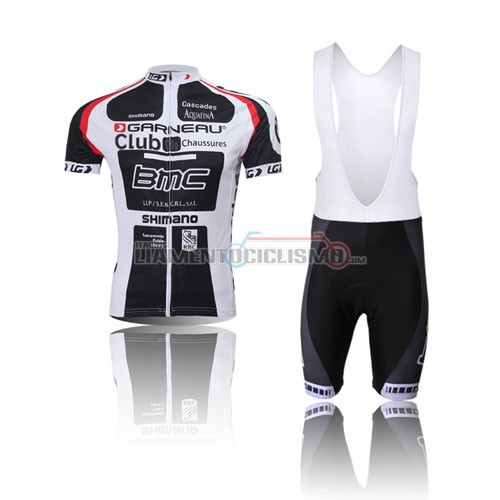 Abbigliamento Ciclismo BMC 2011 nero e bianco