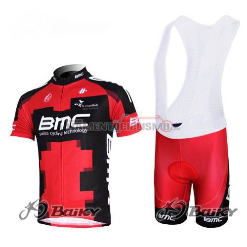 Abbigliamento Ciclismo BMC 2011 rosso e nero