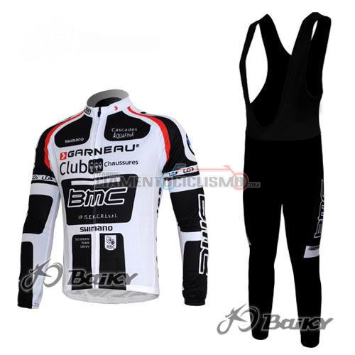 Abbigliamento Ciclismo BMC ML 2011 nero e bianco