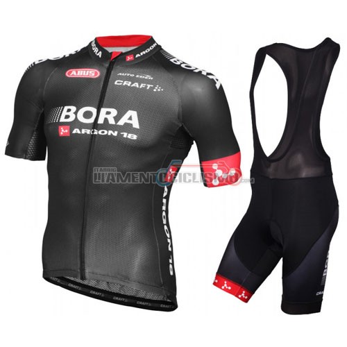 Abbigliamento Ciclismo Bora 2016 nero