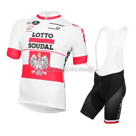 Abbigliamento Ciclismo Lotto 2016 rosso e bianco